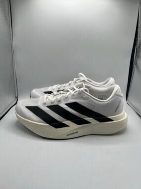 adidas Adizero Kids White and Black Lightweight Sneakers